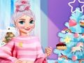 Игра Неон против девушки E # Декор елки онлайн