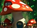 Игра Пазл Смешные домики-грибы онлайн