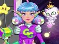 Игра Настоящий макияж галактической девушки онлайн