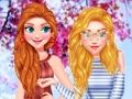 Игра Поездка принцесс в США онлайн
