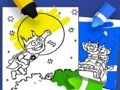 Игра Альфи Оборотень: Раскраска онлайн