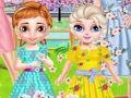Игра Семейный цветочный пикник принцесс онлайн