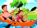 Игра Вклеивание с весенним рисунком онлайн