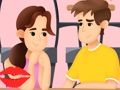 Игра Тайные поцелуи в ресторане онлайн
