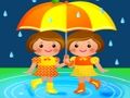 Игра Детский пазл дождливый день онлайн