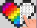 Игра Пиксельная раскраска по номерам онлайн