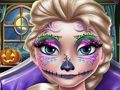 Игра Макияж Эльзы на Хэллоуин онлайн