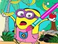 Игра Миньоны: раскраска онлайн Игра Миньоны: раскраска онлайн