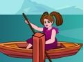 Игра Побег девушки на лодке онлайн