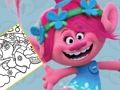Игра Тролли: Книга раскраска онлайн
