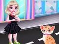 Игра Спасение котёнка маленькой принцессы онлайн