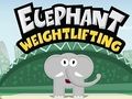 Игра Слоновье поднимание штанги онлайн Игра Слоновье поднимание штанги онлайн