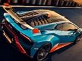 Игра Ламборджини  Хураган СТО Слайд онлайн