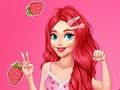 Игра Принцессы Фруктовый Принт: Веселый вызов онлайн