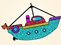 Игра Книжка-раскраска: Транспорт онлайн
