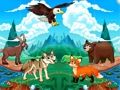 Игра Картинки животных: Тетрис онлайн