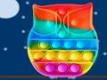 Игра Поп-ит Сова пазл онлайн