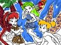 Игра Фея Динь-Динь: раскраска онлайн Игра Фея Динь-Динь: раскраска онлайн