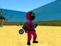 Игра Игра в Кальмара: Стрельба на выживание онлайн