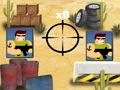 Игра 2D Стрельба друзей войны онлайн
