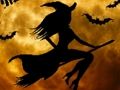 Игра Ведьма Хэллоуин Пазл онлайн