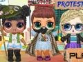 Игра Протест маленьких детей онлайн