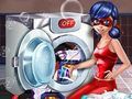 Игра Леди Баг: Стирка костюмов онлайн