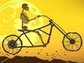 Игра Хэллоуин: мотогонка на колесе онлайн