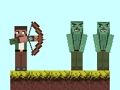 Игра Нуб против зомби. Мастер лучник онлайн