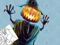 Игра Хэллоуин: Книжка-раскраска онлайн