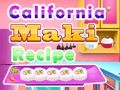 Игра Калифорнийский рецепт маки онлайн