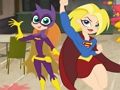 Игра DC девчонки-супергерои: драка едой онлайн