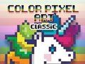 Игра Классический пиксельный цветной рисунок онлайн
