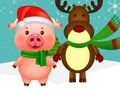 Игра Рождественские животные онлайн