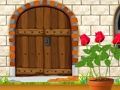 Игра Побег с заднего двора из белого кирпича онлайн