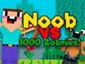 Игра Нубик против 1000 зомби онлайн