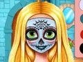 Игра Сестры на Хэллоуин: Рисование на лице онлайн