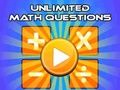 Игра Неограниченные математические вопросы онлайн