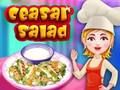 Игра Приготовление салата цезарь онлайн