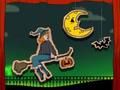 Игра Ведьма, летающая на Хэллоуин онлайн
