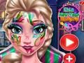 Игра Макияж Эльзы на Новый год онлайн