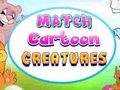Игра Сопоставить мультяшных существ онлайн