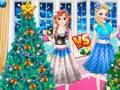 Игра Элли против Энни: рождественское дерево онлайн