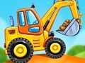 Игра Игры про грузовики строящие дом онлайн