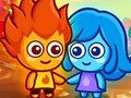 Игра Лавовый мальчик и Голубая девочка онлайн