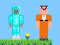Игра Нуб против Профи 2 Побег из тюрьмы онлайн Игра Нуб против Профи 2 Побег из тюрьмы онлайн