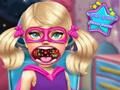 Игра Кукла Долли: Доктор горла онлайн Игра Кукла Долли: Доктор горла онлайн