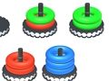 Игра Матч стека: игра с цветным обручем онлайн