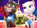Игра Говорящий Том и Анжела Раскраски онлайн