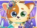 Игра Уход за смешным котенком онлайн